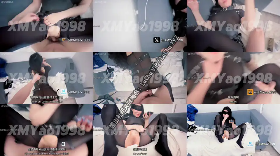 #奚梦瑶 250114 做爱时给瑶瑶爸爸打电话 给爸爸发小视频 看瑶瑶被内射 爸爸眼圈红润快哭了 #自购 （2）