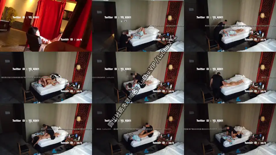 退网淫妻大神YQK，到洗浴中心做按摩，按到爽时就让男技师给自己舔舔逼，舔爽后被技师连操两炮，全都无套内射！