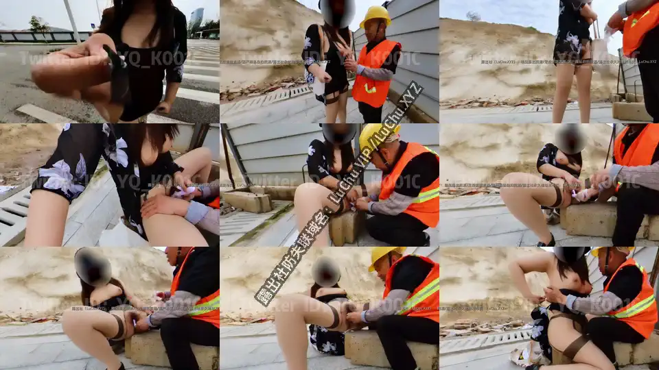 退网淫妻大神 #YQK 户外露出勾引环卫工玩弄自己骚穴 #自购