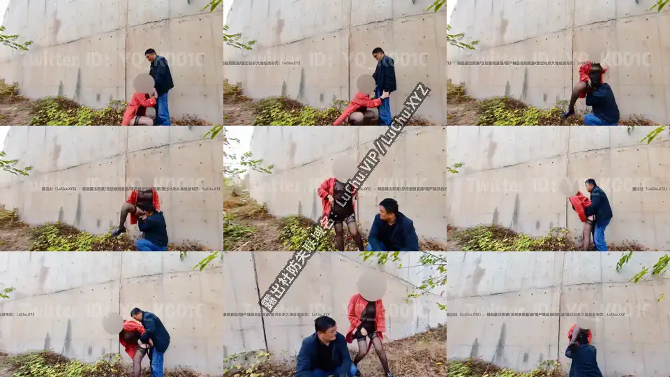 退网淫妻大神 #YQK 黑丝骚人妻户外露出勾引路人操B #自购