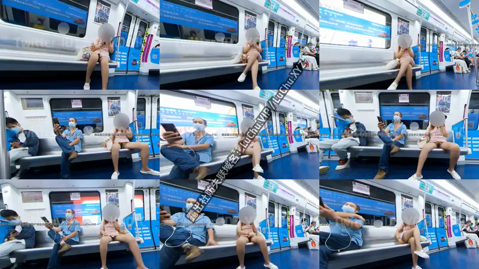 退网淫妻大神 #YQK 地铁露出 #自购