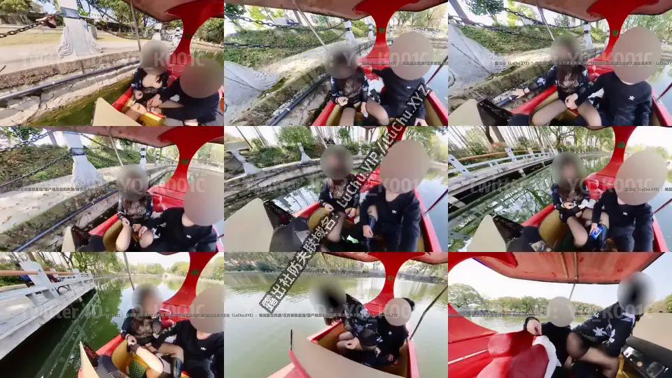 退网淫妻大神 #YQK 公园观光船上露出玩弄骚穴 #自购