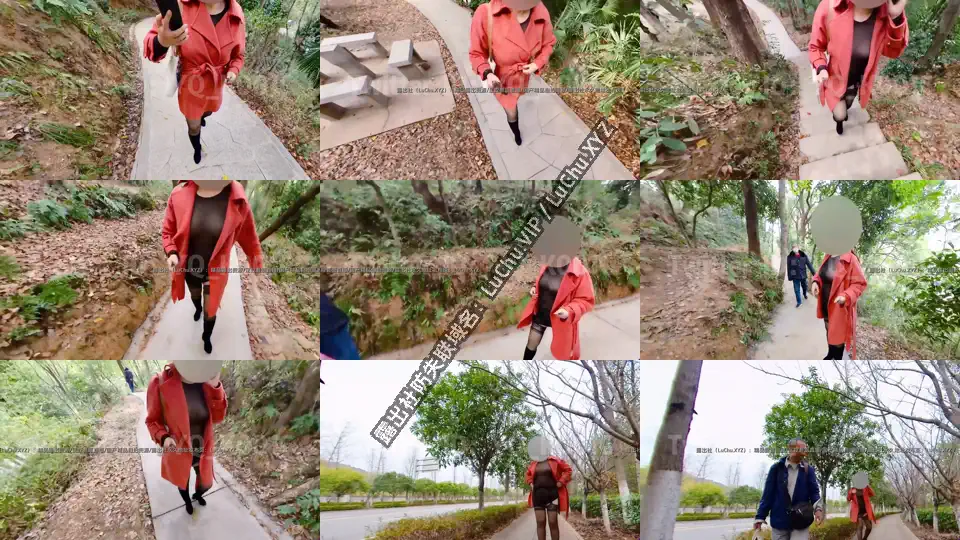 退网淫妻大神 #YQK 不穿内衣户外露出 #自购