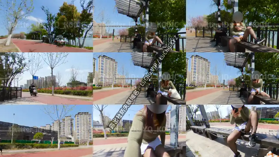 退网淫妻大神 #YQK 公园长椅露出自慰 #自购