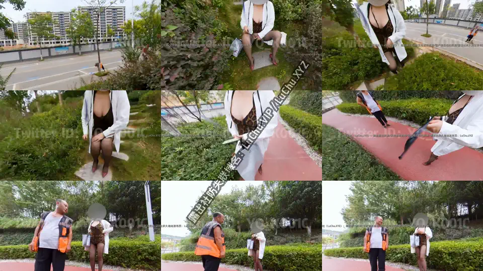 退网淫妻大神 #YQK 露出勾引环卫工 #自购